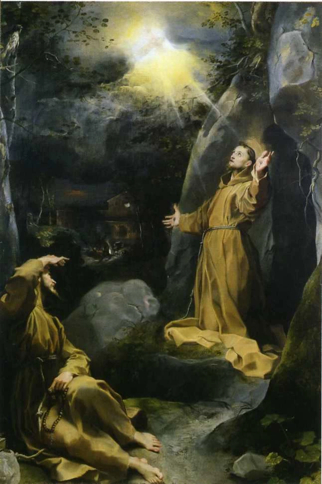 San Francesco riceve le stimmate - Galleria Nazionale delle Marche, Barocci Federico